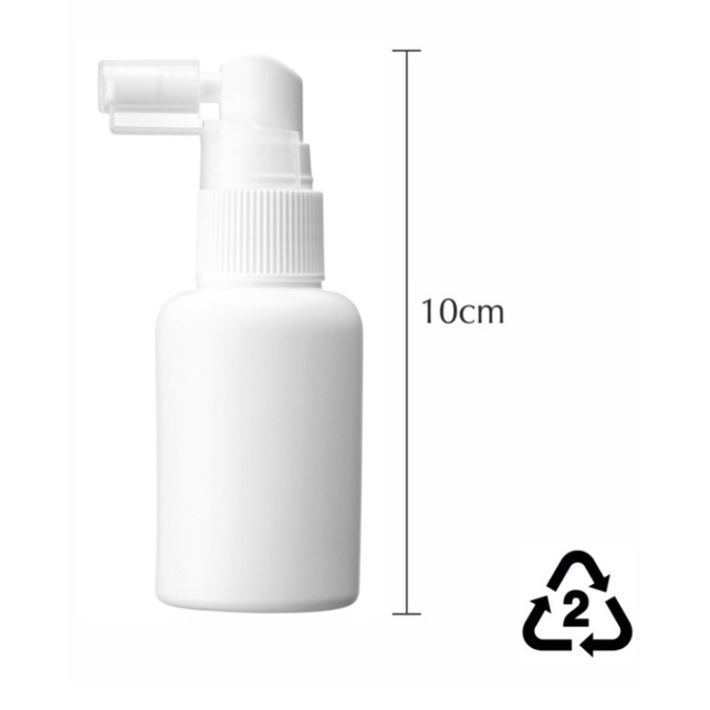 MEKO HDPE2號 不透光 長嘴噴瓶(50ml) 可分裝酒精 次氯酸水 化妝水/噴霧空瓶 U-061