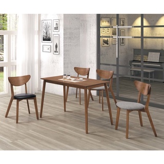【宏興HOME BRISK】喬瑟夫淺胡桃4尺餐桌，促銷全省西部市區免運費《XU新品22》