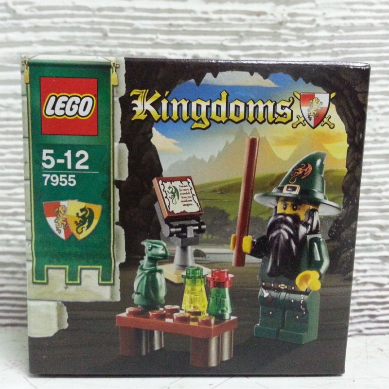 Lego 7955 綠龍 巫師 kingdoms （全新沒拆）+5614
