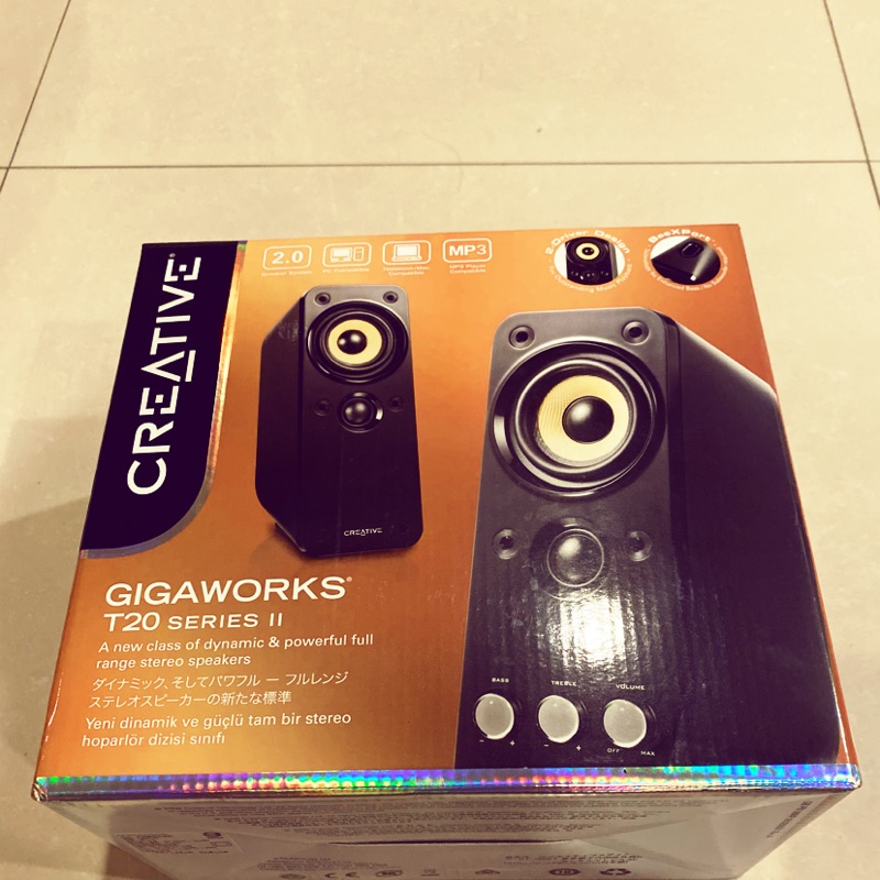 CREATIVE GigaWorks T20II兩件式喇叭