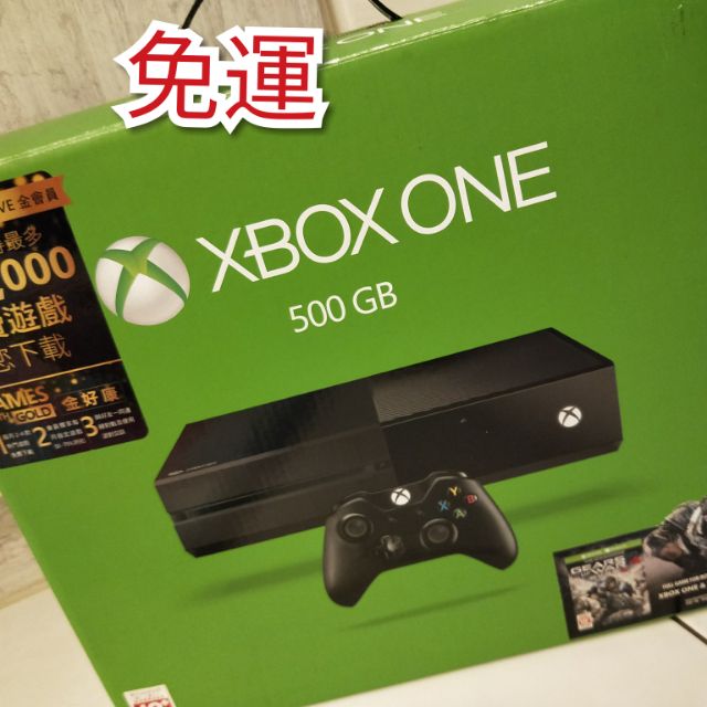 （二手）Xbox one 主機+手把+極限競速7（幾近全新）