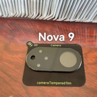 XIAOMI REDMI 華為 Nova 9 防刮相機全畫幅 3D 鋼化玻璃相機螢幕保護膜小米紅米 Note 7 防刮相