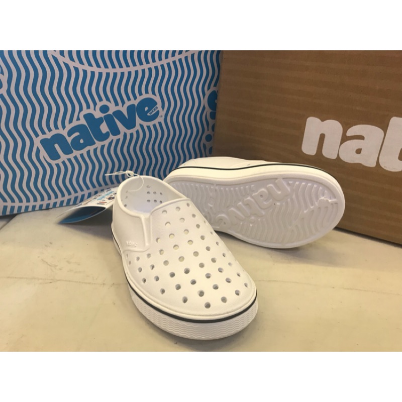 ［全新］native MILES系列 童鞋 專櫃公司貨 代購 小白鞋 小邁斯鞋 現貨