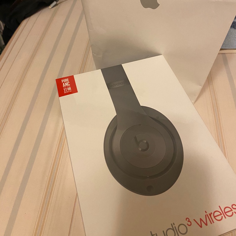 全新未拆Applestore正品公司貨 假ㄧ賠十 無誠勿擾 Beats Studio3 wireless 主動抗噪藍芽