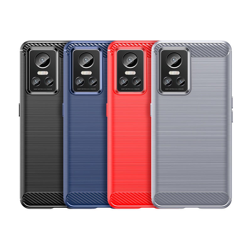 對於 Realme GT Neo3 手機殼保護套外殼商務風格柔軟的矽膠保護手機殼在 Realme GT Neo 3 上