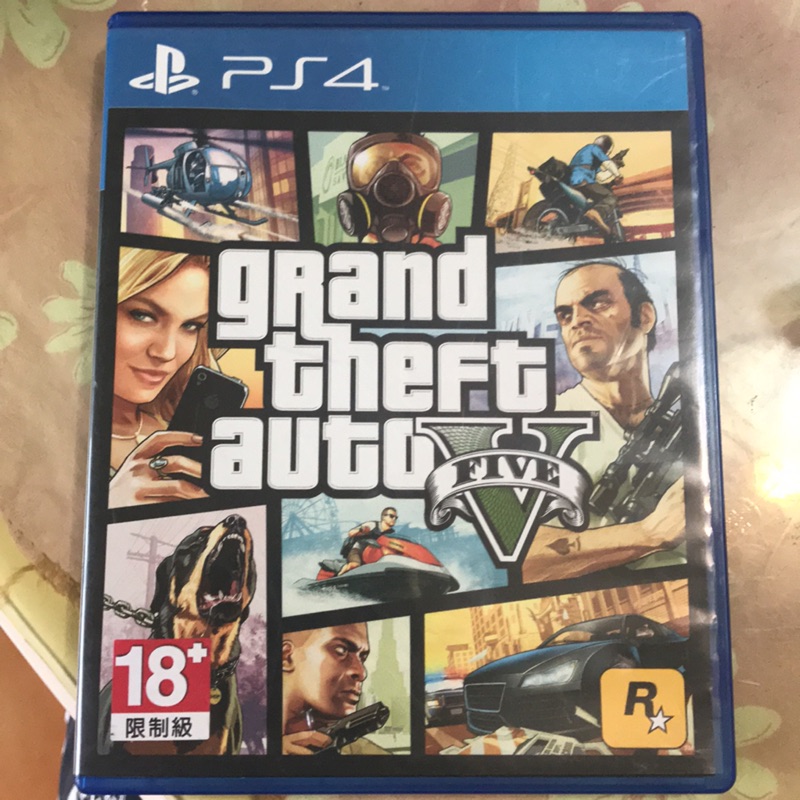 PS4 GTA5 二手