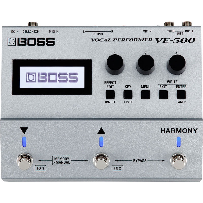 【帝米數位音樂】BOSS VE-500 人聲效果器，VE500