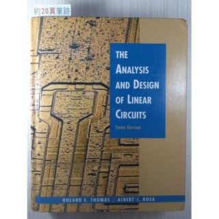 The Analysis and Design of Linear Circuits 3e_0471386790