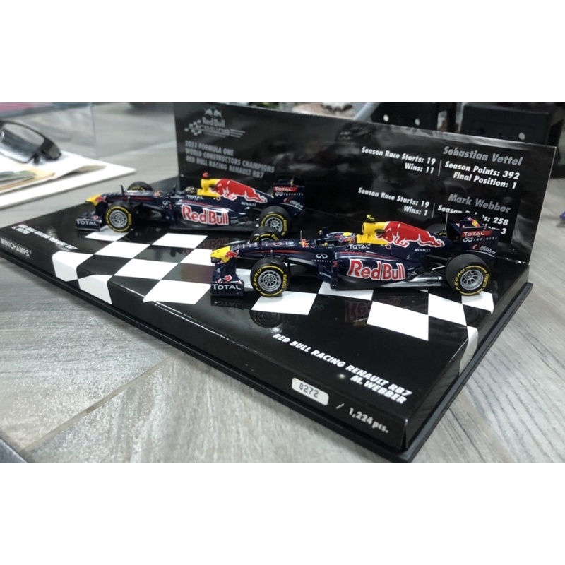1/43 Minichamps Red Bull Racing 2011 F1