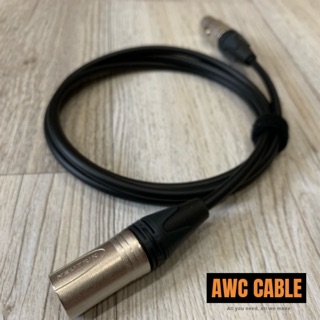 AWC <阿偉音源>neutrik XLR 麥克風導線 手工導線 canare 2t2s 麥克風線