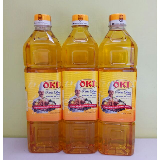 現貨 新包裝 OKI 精緻棕櫚油 軟棕 1L 1000ml 原裝瓶 原產地馬來西亞 手工皂基礎用油