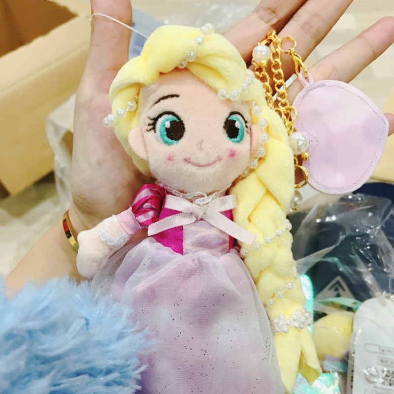 ✨絕版✨🎀日本迪士尼 公主娃娃吊飾 長髮公主 樂珮 公主吊飾