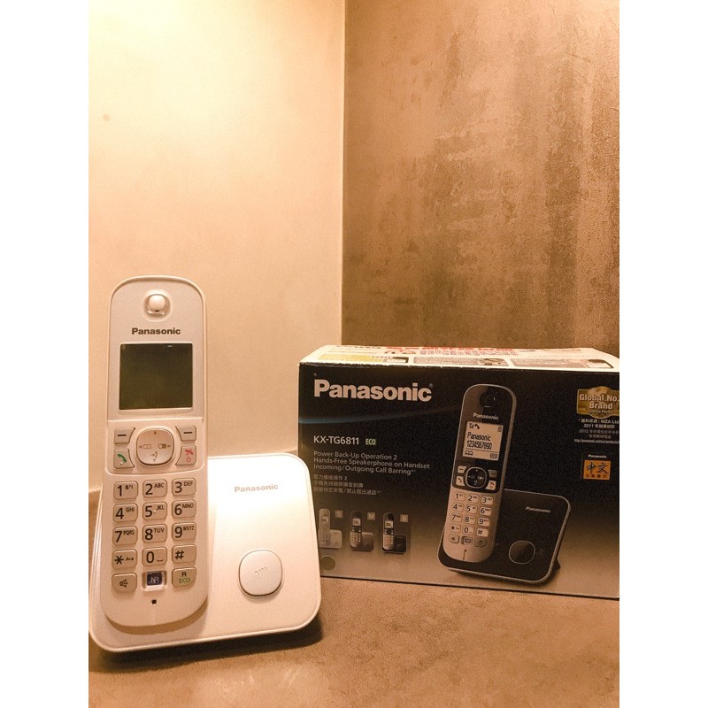 【Panasonic 國際牌】DECT 節能數位無線電話(KX-TG6811)