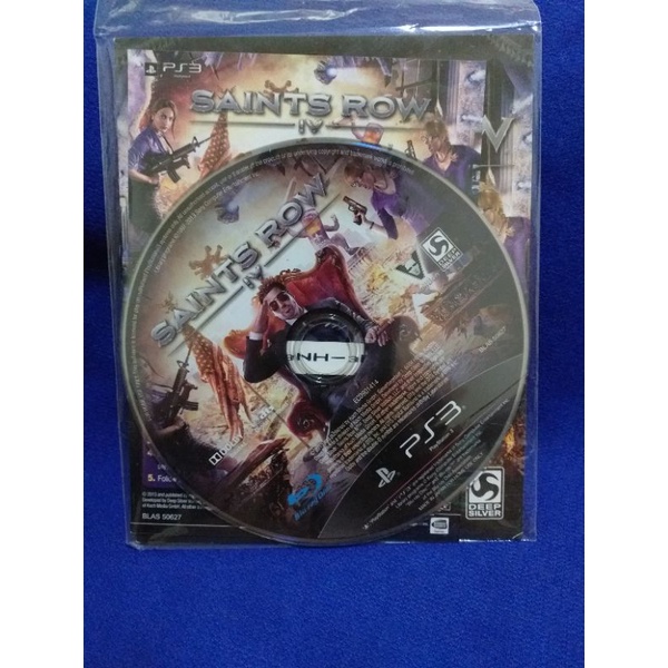 PS3 黑街聖徒4  原版遊戲光碟