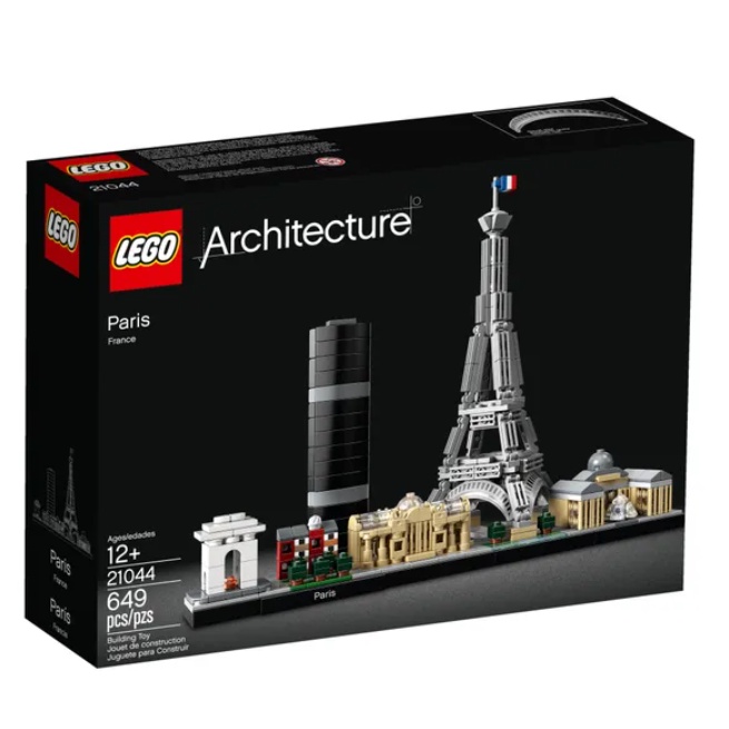 &lt;屏東自遊玩&gt; 樂高 LEGO 21044 世界建築系列 Paris 巴黎 現貨
