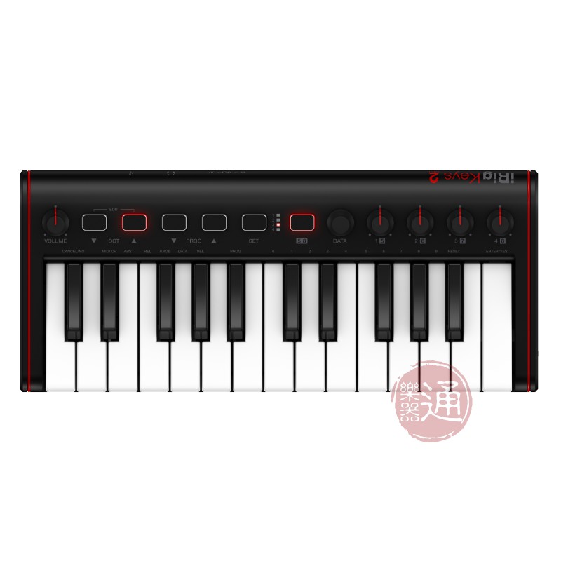 IK Multimedia / iRig Keys 2 Mini 25迷你鍵 MIDI控制鍵盤【樂器通】