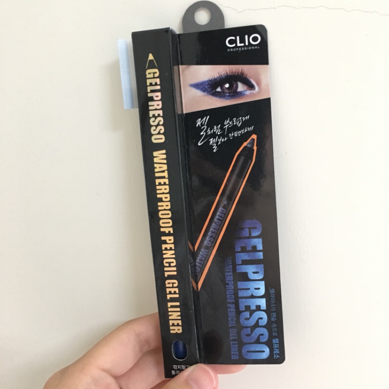 Clio防水眼線筆藍色 全新 可pc