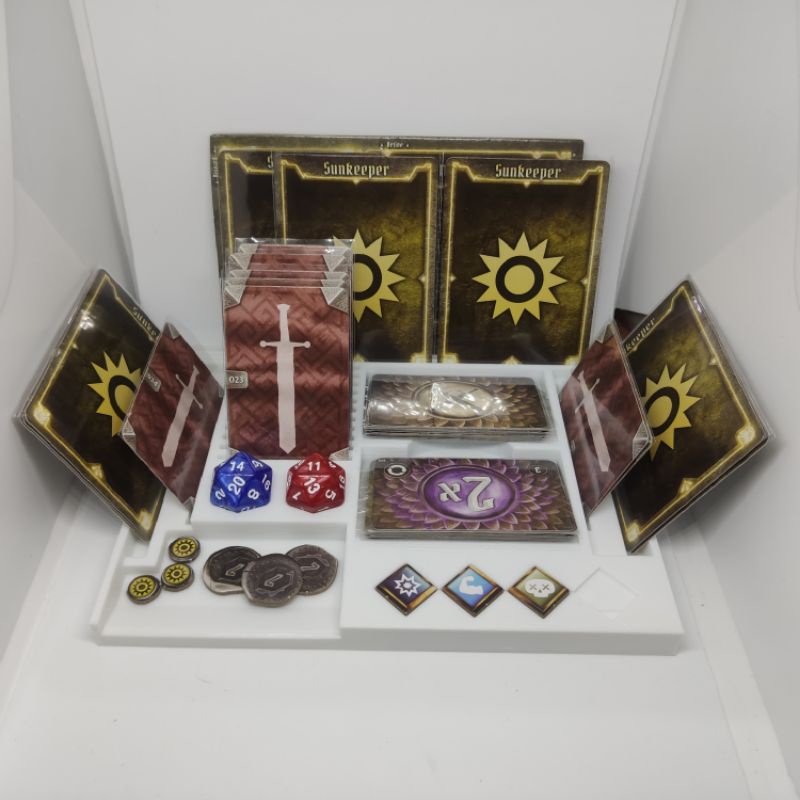 Gloomhaven 幽港迷城 玩家面板 黯淡港灣 獅之顎 GH JOTL Player Dashboard 桌遊 配件