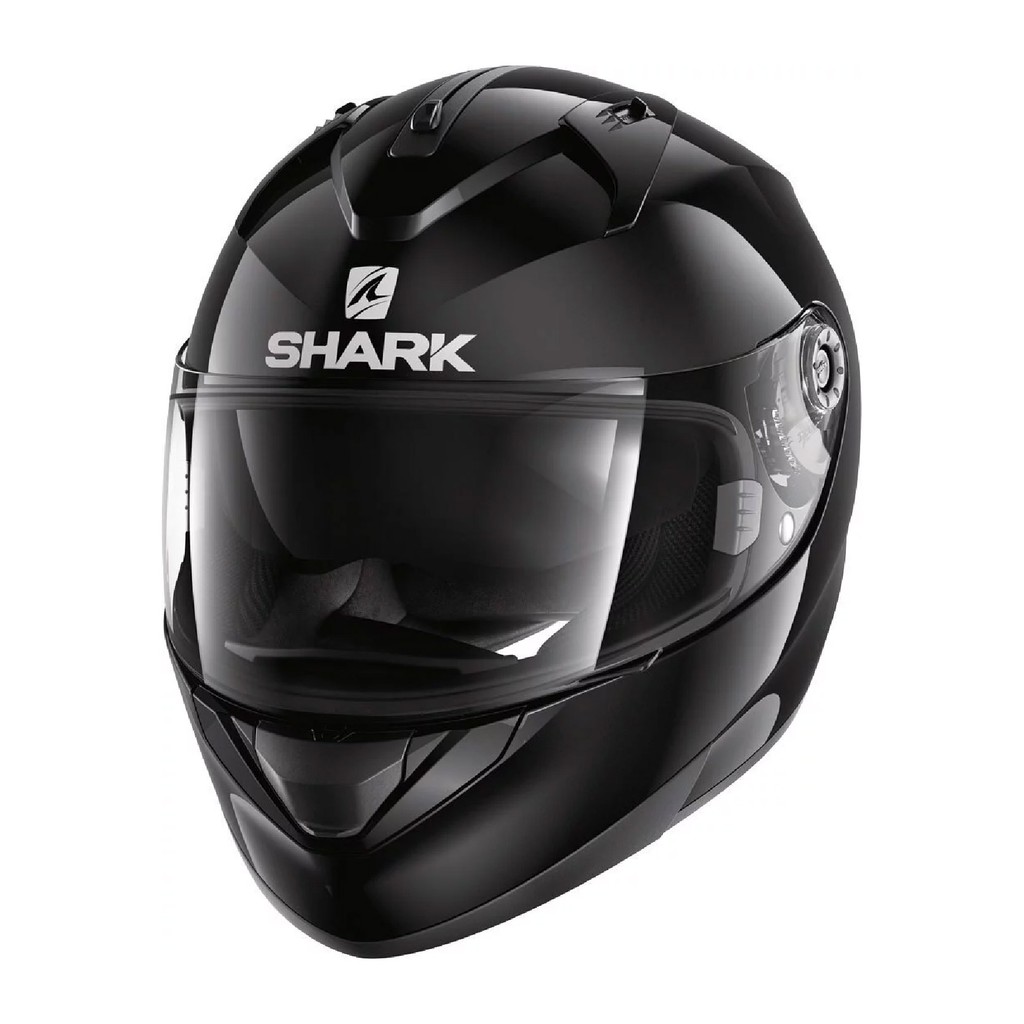 安信 | SHARK 安全帽 RIDILL Blank 素色 黑 全罩 安全帽 內鏡 低風切 HE0500 BLK