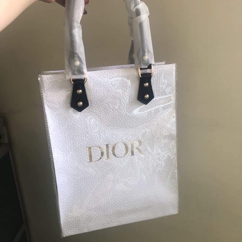 全新正品Dior紙袋包隨機送絲巾