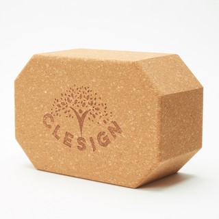 【Clesign】Cork block 無限延伸軟木瑜珈磚 (單顆販售)