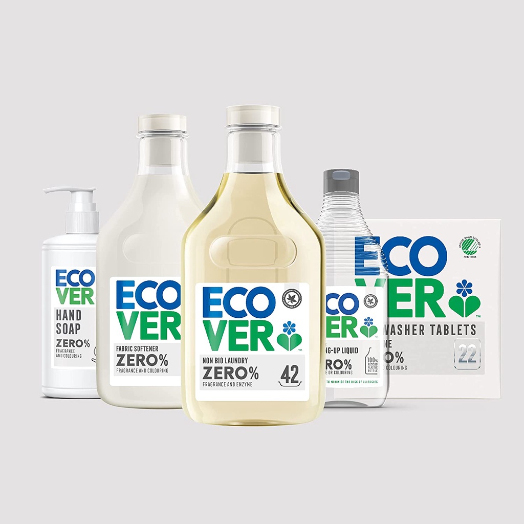 比利時進口 ECOVER宜珂 全系列商品 英國過敏協會認證 嬰兒與母親首選 洗衣 柔軟 羊毛 洗碗 浴廁 多功能清潔