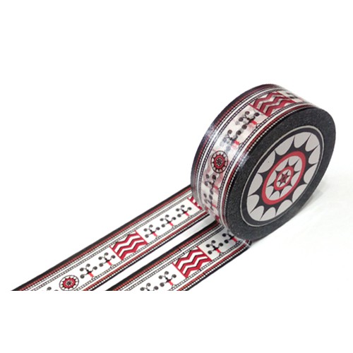 達悟族圖騰 15mm紙膠帶 臺灣原住民族意象 台灣和紙 文創精品 拉格斯 蝦皮購物