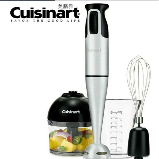 [Cuisinart]美膳雅全方位自動手持式攪拌棒CSB-77TW~買再送煎蛋神器