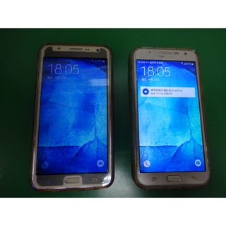 SAMSUNG 三星GALAXY J700F 八核心 5.5吋 4G全頻智慧型手機 全功能正常(右邊的賣掉 剩左邊那台)