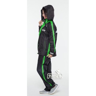 (( 外貌協會 ))) Arai 兩件式雨衣/ K5 套裝雨衣 / 台灣製~( 綠色 )5色可挑