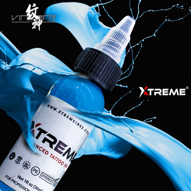 XTREME專業紋身色料 1oz( 藍色系列)