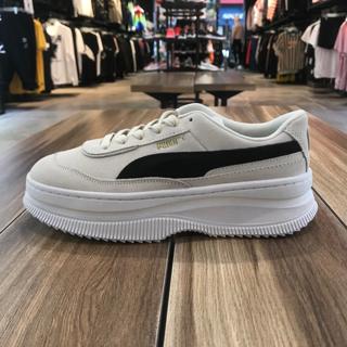 Hs 現貨puma Deva Suede女厚底鞋麂皮蔡依林jolin 米白黑粉增高厚底穿搭 蝦皮購物