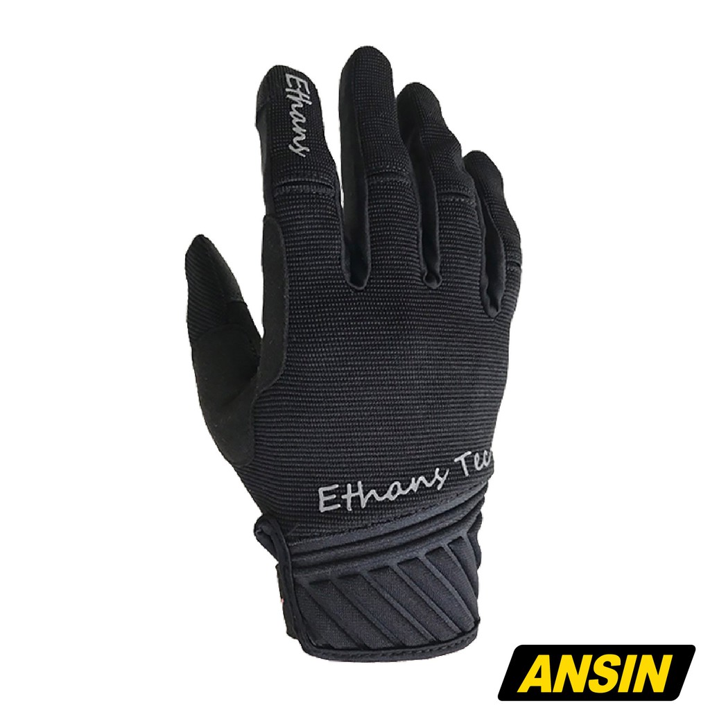 Ethans Tec. ES301 四季手套 黑 可觸控 透氣 薄短 高彈透氣 超強止滑 尹森 手套 | 安信商城