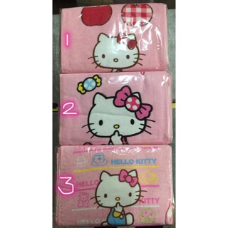 Hello kitty 童巾 100%純棉 27x54cm