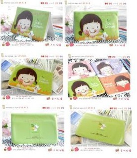 蓁蓁飾品 原味的夏天．情人果甜心大臉妹．韓風護照．存褶．信用卡 收藏包*特價99元~