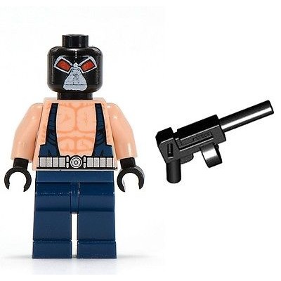 LEGO 樂高 超級英雄人偶 蝙蝠侠 bat021 貝恩 bane 含機槍 7787