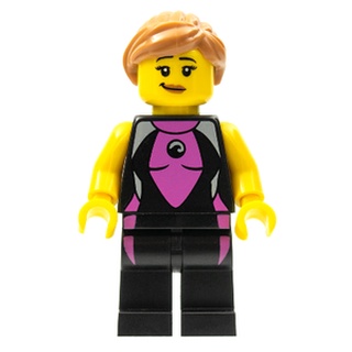 樂高人偶王 LEGO 第四代人偶包/8804 #5 衝浪女孩(純人偶)