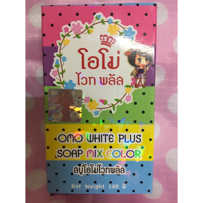 泰國OMO PLUS SOAP水果彩虹香皂