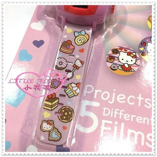 小花花日本精品♥ Hello Kitty 兒童投影電子手錶 兒童子手錶 投影錶 電子錶 粉紫色99923303