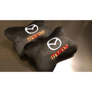 車用頸枕 MAZDA馬自達 車用頭枕 車枕 車用靠枕 頭枕 頸枕 金寶貝汽車用品