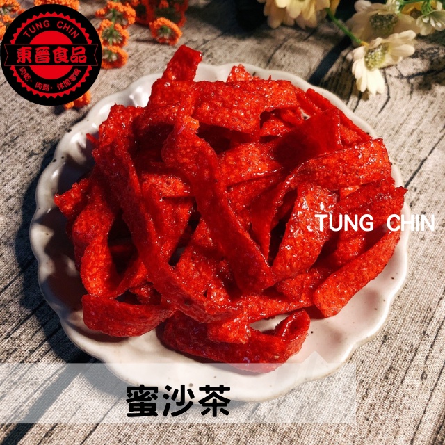 【東晉食品】蜜沙茶-古早味零嘴系列-懷舊口味-團購美食-超值分享-紅魚片-傳統美食