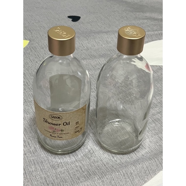 🎁 SABON 沐浴油 玻璃空瓶 500ml