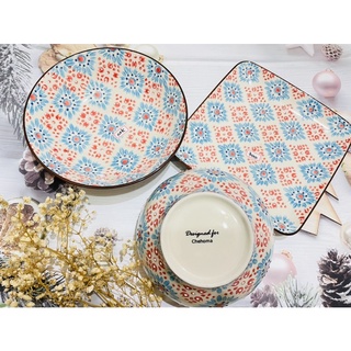 比利時 Chehoma 北歐風碗盤 餐具 法國點繪Chehoma 陶瓷 瓷器 手繪 碗盤