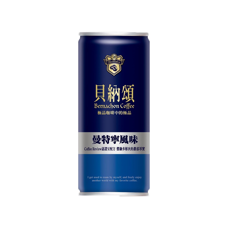 貝納頌 經典曼特寧咖啡 210ml x 6【家樂福】