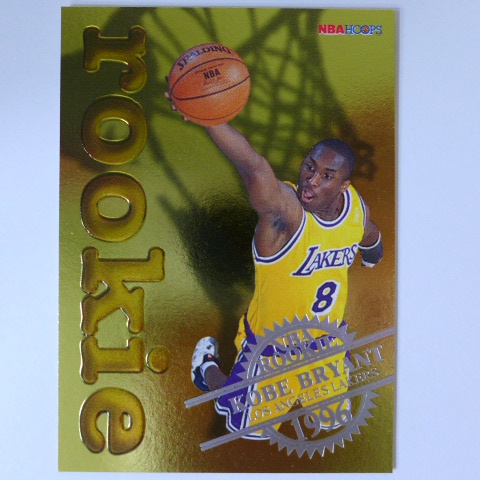 ~ Kobe Bryant ~名人堂/小飛俠/黑曼巴/柯比·布萊恩 1996-97年.黃金設計.NBA新人特殊卡 RC
