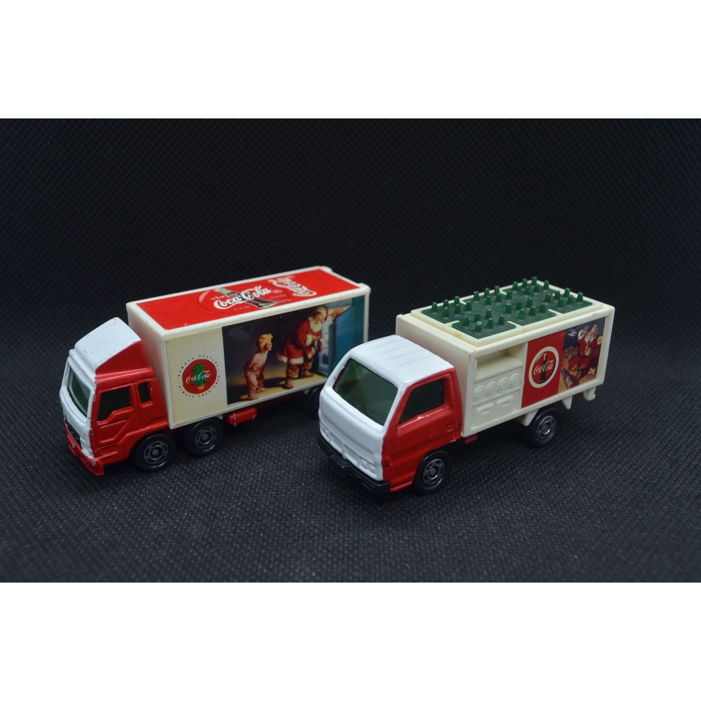 【T'Toyz】 Tomica 可口可樂 COCA COLA 聖誕 Santa 盒組 Set 運送車 日版 附膠盒 中製