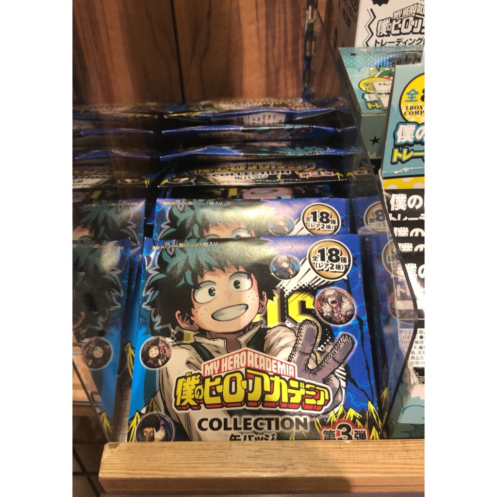 現貨供應中 日空版 我的英雄學院 胸章徽章 第3彈 麗日御茶子 蝦皮購物
