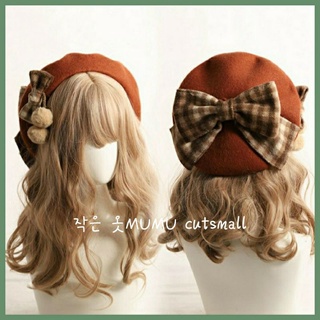 【預購現貨】蘿莉可可系列蝴蝶結貝蕾帽20多種造型