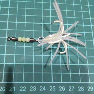 鐵板鉤夜光四本鈎四門鈎太刀鈎白帶魚鈎四本鉤4本鈎小搞搞無倒鈎阿利鐵板太刀魚四本副鉤天亞鐵板鈎