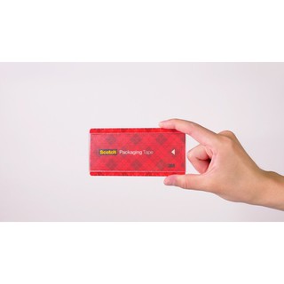 💖啾啾💖現貨 日本原裝 3M 新發明Scotch® 扁平式 隨身攜帶膠帶 封箱膠帶 露營 野外求生 展場佈展 必備
